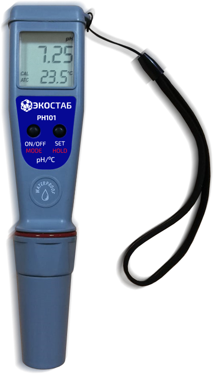 Карманный влагозащищенный рН- метр Apera PH101 (-2...+16 pH)