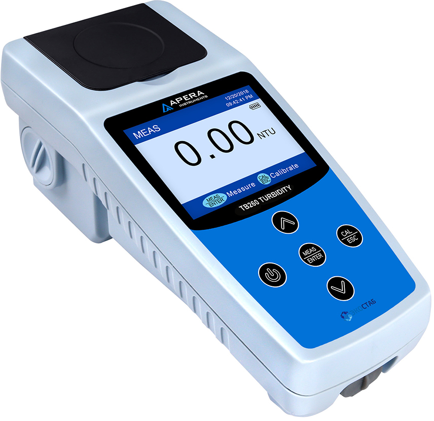 Портативный мутномер с источником света от лампы накаливания Apera TB260 (0...1000 NTU)