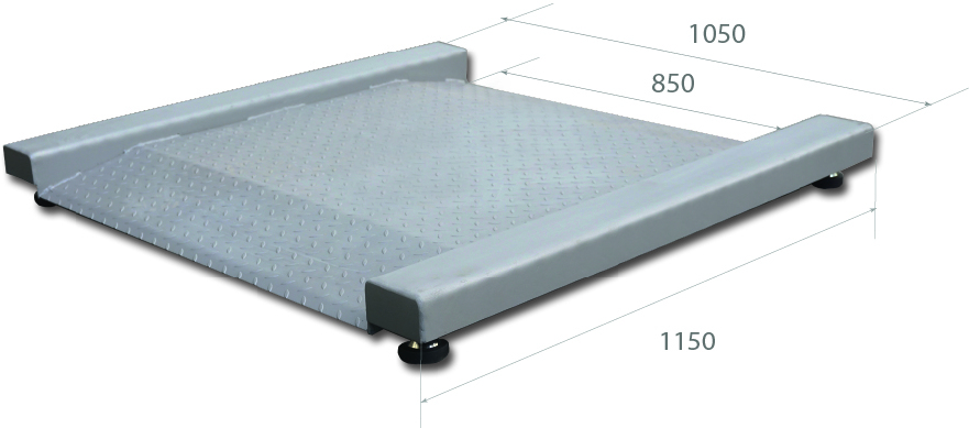 Платформенные весы МАС-ЦЕНТР PM4R-1.5 (1500 кг/500 г) — миниатюра 2