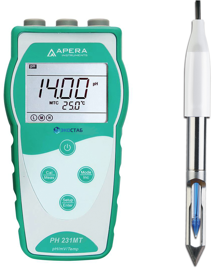 Портативный pH-метр для мяса Apera PH231MT (0...+14 pH) — миниатюра 2
