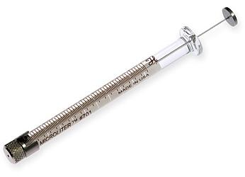 Микрошприц 701RN Hamilton 7635-01 (10 мкл, без иглы)