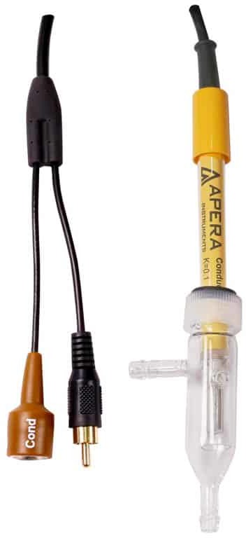 Датчик проводимости Apera DJS-0.1-F (0...200 мкСм/см) — миниатюра 2