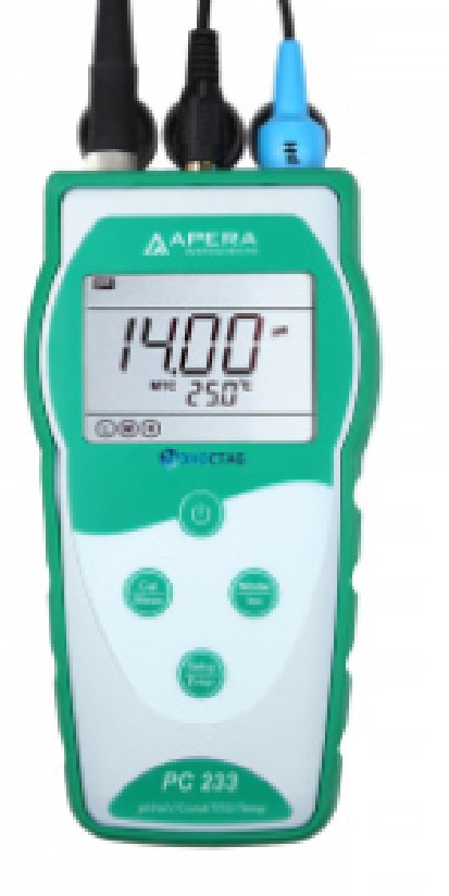 Портативный мультипараметровый прибор Apera PC233-00 (0...+14 pH, без электрода)