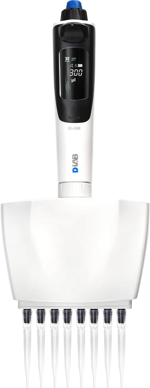 Электронный дозатор 8-канальный DLAB dPette+ 7036202005 (15-300 мкл)