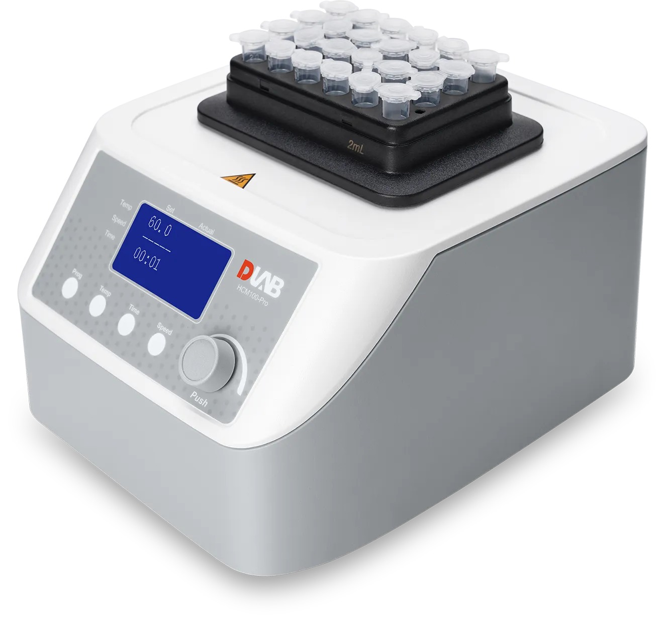 Твердотельный термостат-шейкер с охлаждением DLAB HCM100-Pro (мех. фиксация, 0...+100℃)