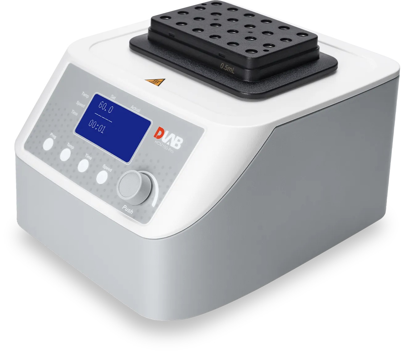 Твердотельный термостат-шейкер с охлаждением DLAB HCM100-Pro (мех. фиксация, 0...+100℃) — миниатюра 3