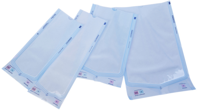 Пакеты плоские для стерилизации Клинипак (бумага/пленка, 200 мм х 270 мм, 1000 шт.)