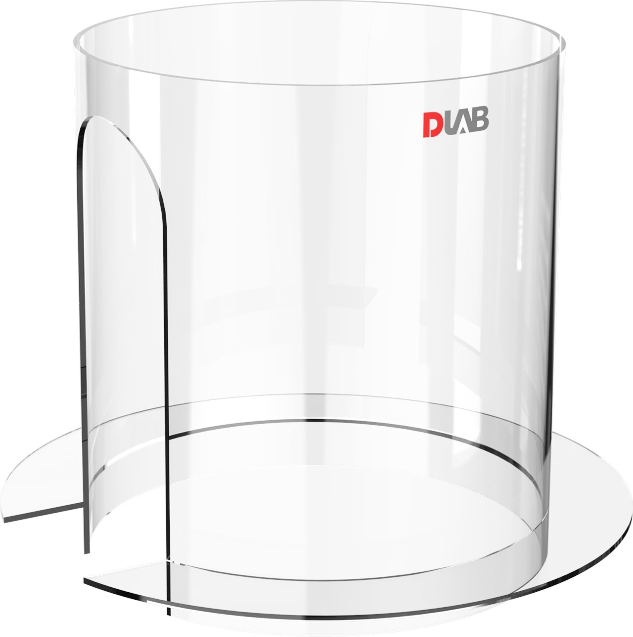 Ротационный испаритель с прозрачным защитным щитом - RE100-S DLAB — миниатюра 3