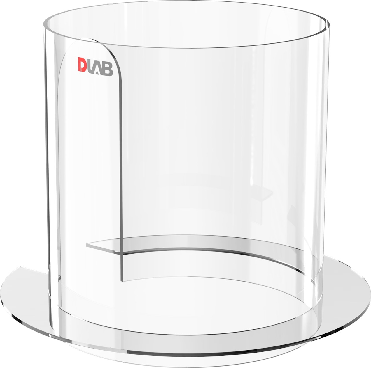 Ротационный испаритель с прозрачным защитным щитом - RE100-S DLAB — миниатюра 2