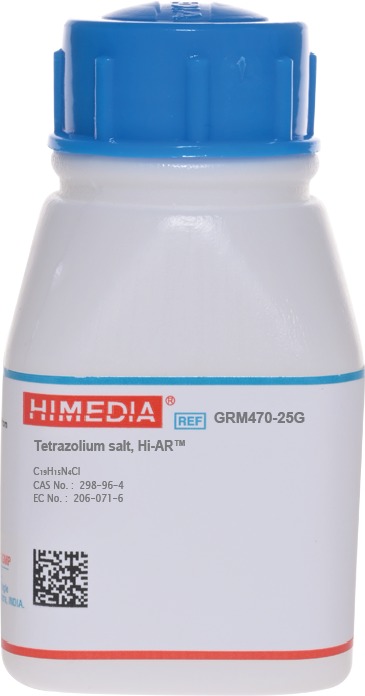 2,3,5-трифенилтетразолия хлорид (ТТХ) HiMedia GRM470R-25G (25 г)