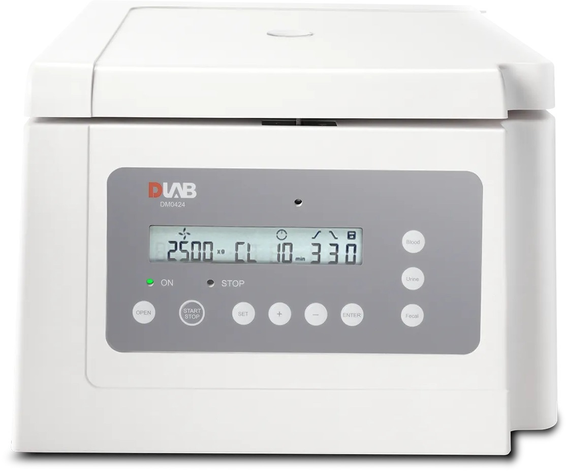 Низкоскоростная центрифуга с ротором A12-10P DLAB DM0424 (500-4000 об/мин)