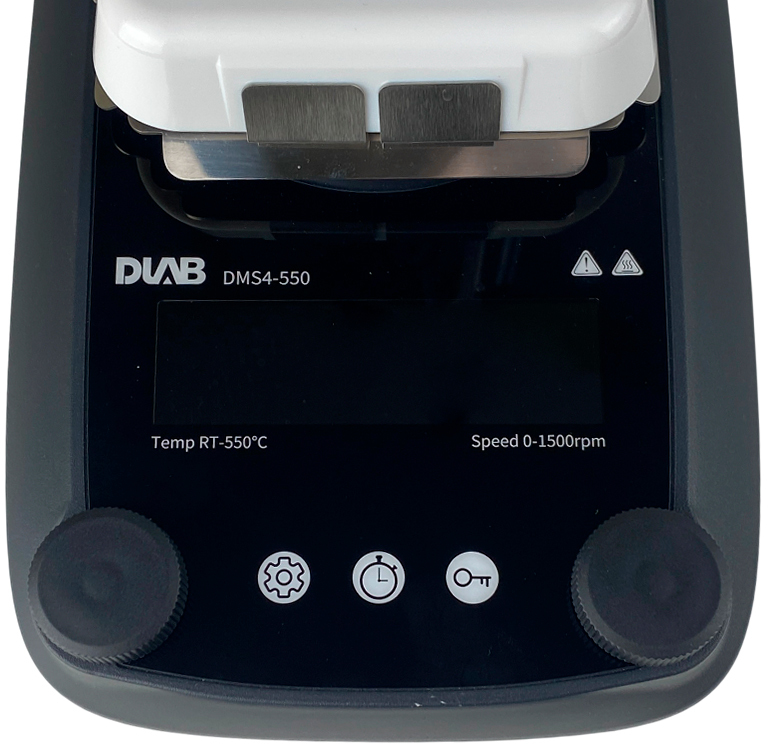 Мешалка магнитная с термодатчиком PT1000A и держателем DLAB DMS4-550 (50-1500 об/мин) — миниатюра 6