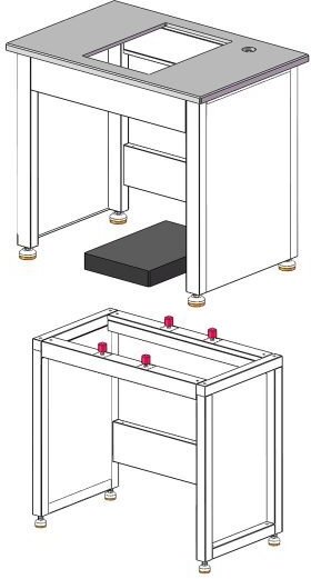 Antivibration table TAV — миниатюра 2